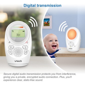 Vtech dm1211 safe & sound lcd baby monitor online